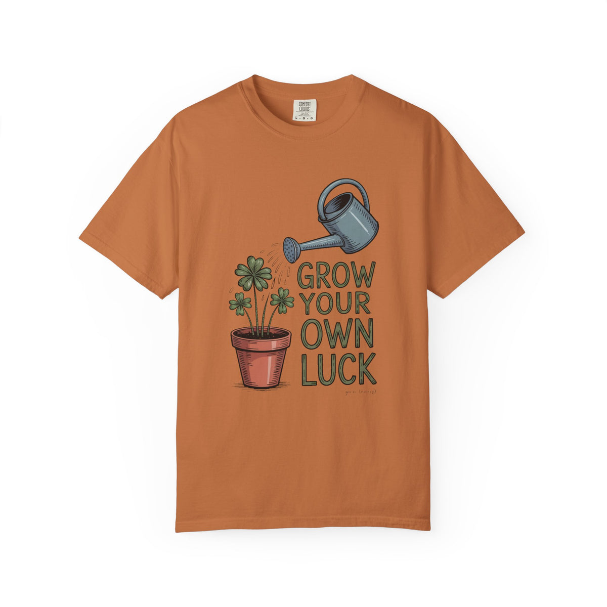 Gardener St Patrick's Day Shirt, Grow Your Own Luck Tee, Shamrock Gardening Gift, Funny St Paddy's Day Shirt For Plant Lovers, Garden Lover…