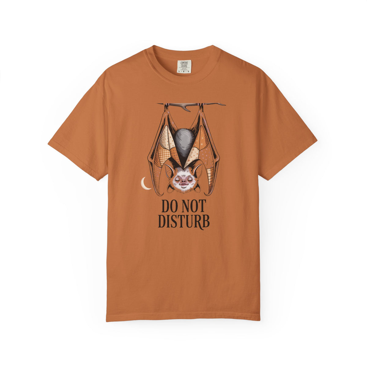 Do Not Disturb Bat Shirt, Funny Halloween T-Shirt, Sleepy Bat Vintage Tee, Spooky Season Gift, Cute Bat Lover Shirt