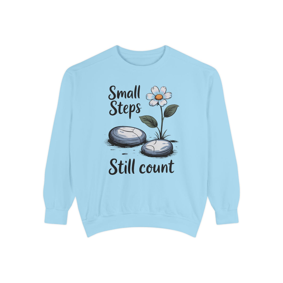 Mental Health Awareness Sweatshirt, Small Steps Still Count Crewneck, Encouragement Gift For Anxiety, Therapy Support Sweatshirt, Self Care…