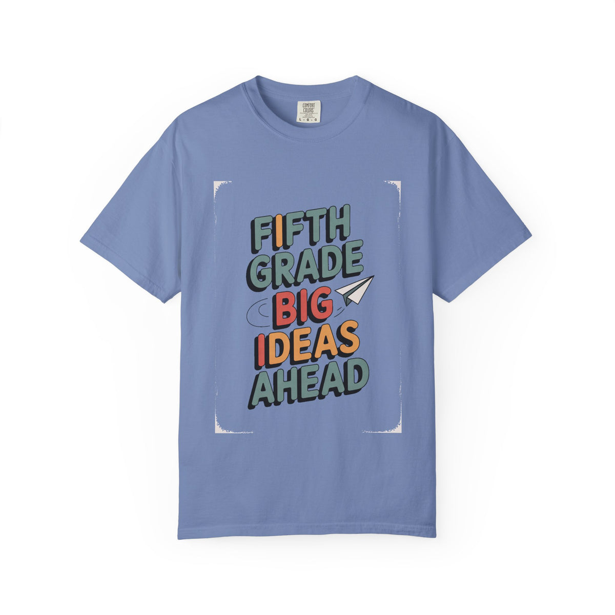 Fifth Grade Shirt, Back to School Tee For Kids, 5th Grade Big Ideas Ahead Shirt, First Day Of School Gift, Fifth Grader Shirt