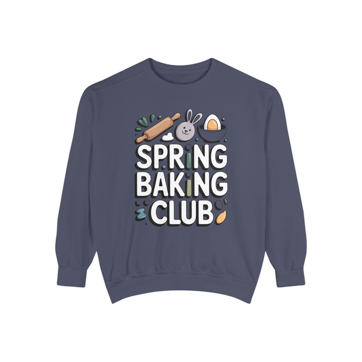Home Baker Sweatshirt, Easter Gift for Baker, Spring Baking Club Crewneck, Easter Baking Lover Sweatshirt, Cute Easter Gift for Her