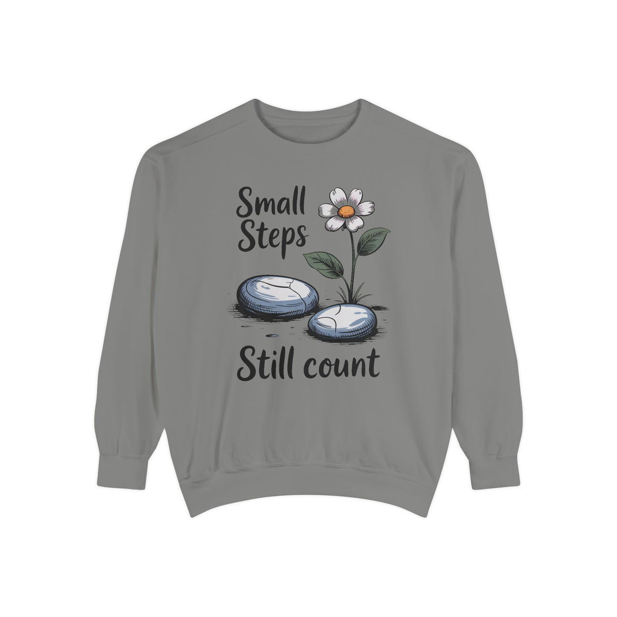 Mental Health Awareness Sweatshirt, Small Steps Still Count Crewneck, Encouragement Gift For Anxiety, Therapy Support Sweatshirt, Self Care…
