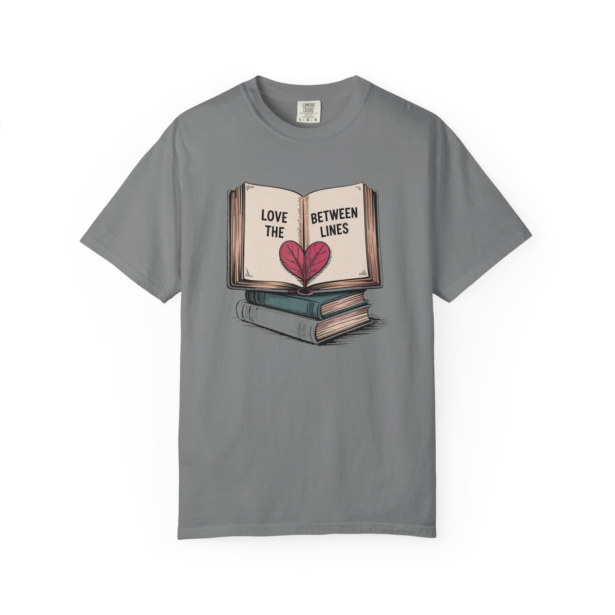 Librarian Valentine's Day Shirt, Book Lover Gift, Love Between The Lines Tee, Bookish Valentine Shirt For Readers, Librarian Gift