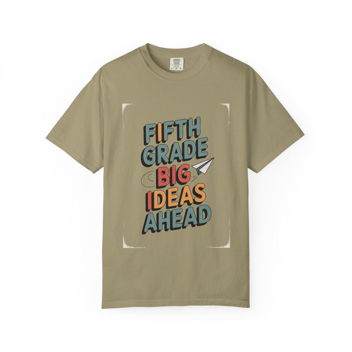 Fifth Grade Shirt, Back to School Tee For Kids, 5th Grade Big Ideas Ahead Shirt, First Day Of School Gift, Fifth Grader Shirt