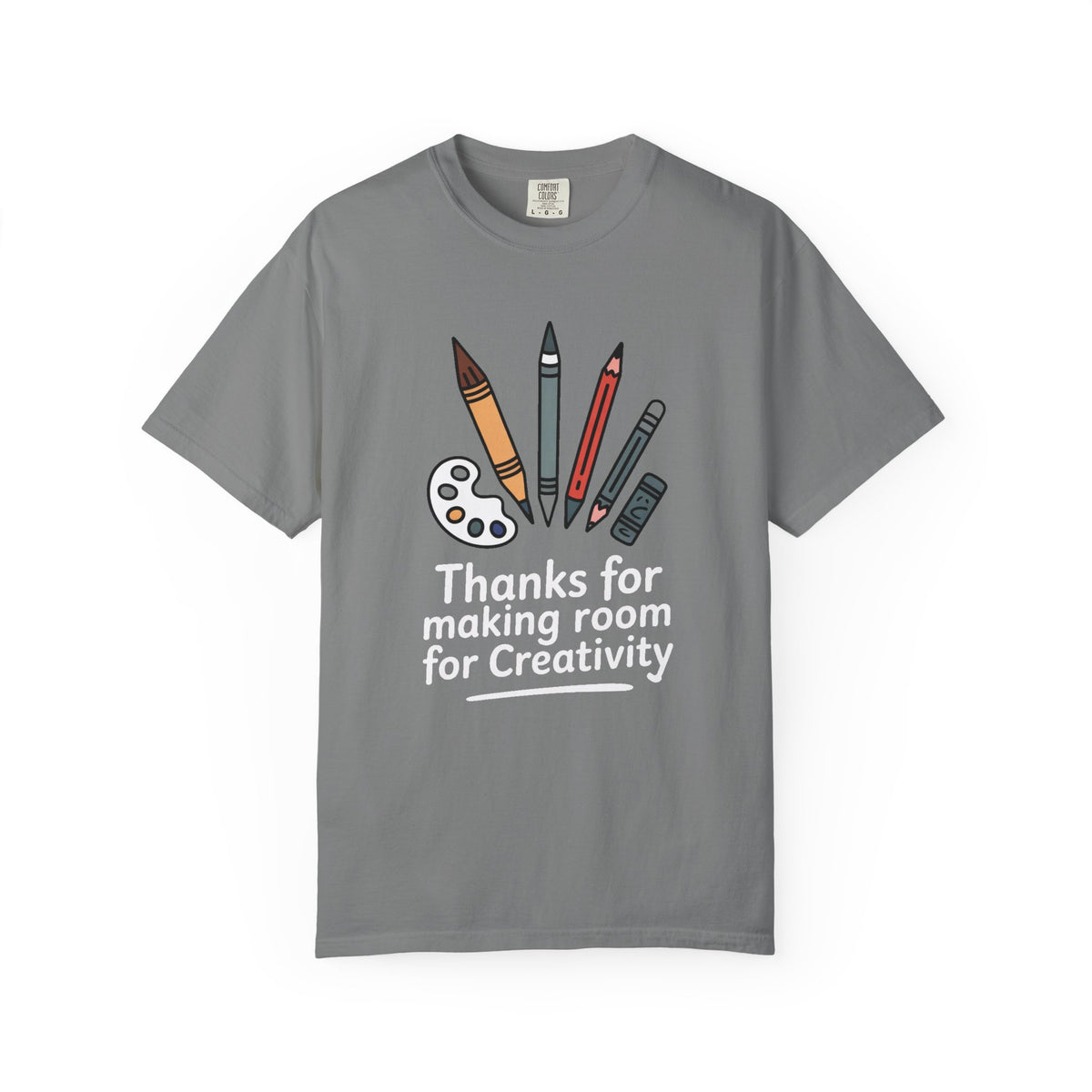 Art Teacher Shirt, Thanks For Making Room For Creativity, Art Teacher Appreciation Gift, Funny Art Teacher Tee, Art Teacher Gift