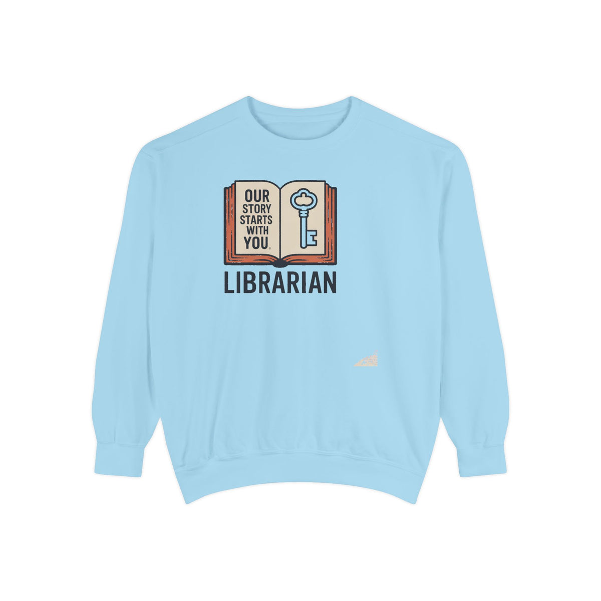 Librarian Sweatshirt, Our Story Starts With You, Teacher Appreciation Gift, School Librarian Crewneck, Librarian Appreciation Gift, Book Lo…