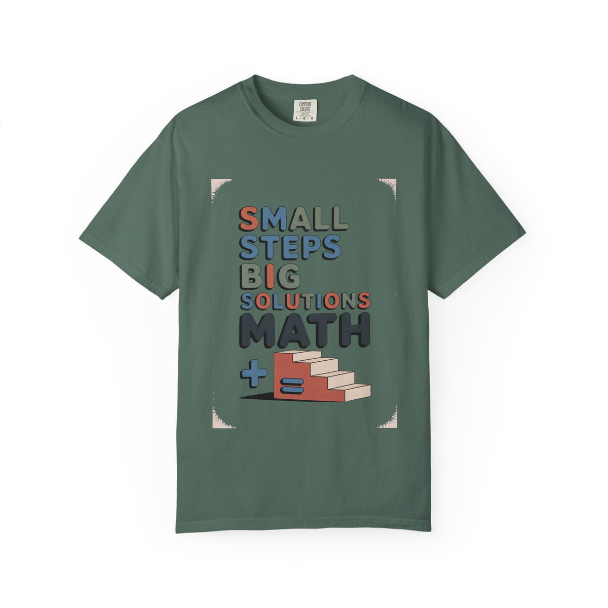 Math Teacher Shirt, Small Steps Big Solutions, Math Teacher Retirement Gift, Funny Math Teacher Tee, Teacher Appreciation Shirt, Gift For M…