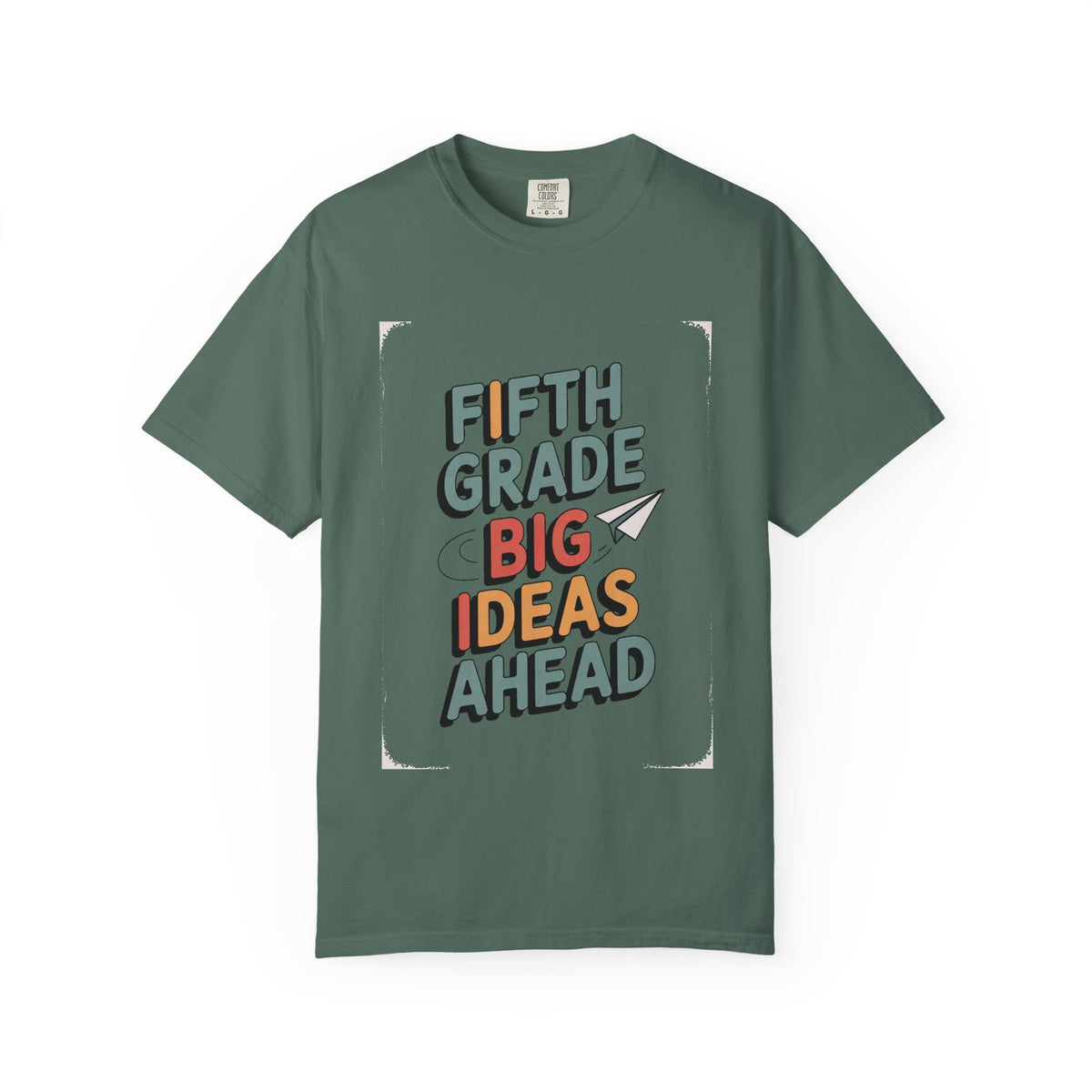 Fifth Grade Shirt, Back to School Tee For Kids, 5th Grade Big Ideas Ahead Shirt, First Day Of School Gift, Fifth Grader Shirt