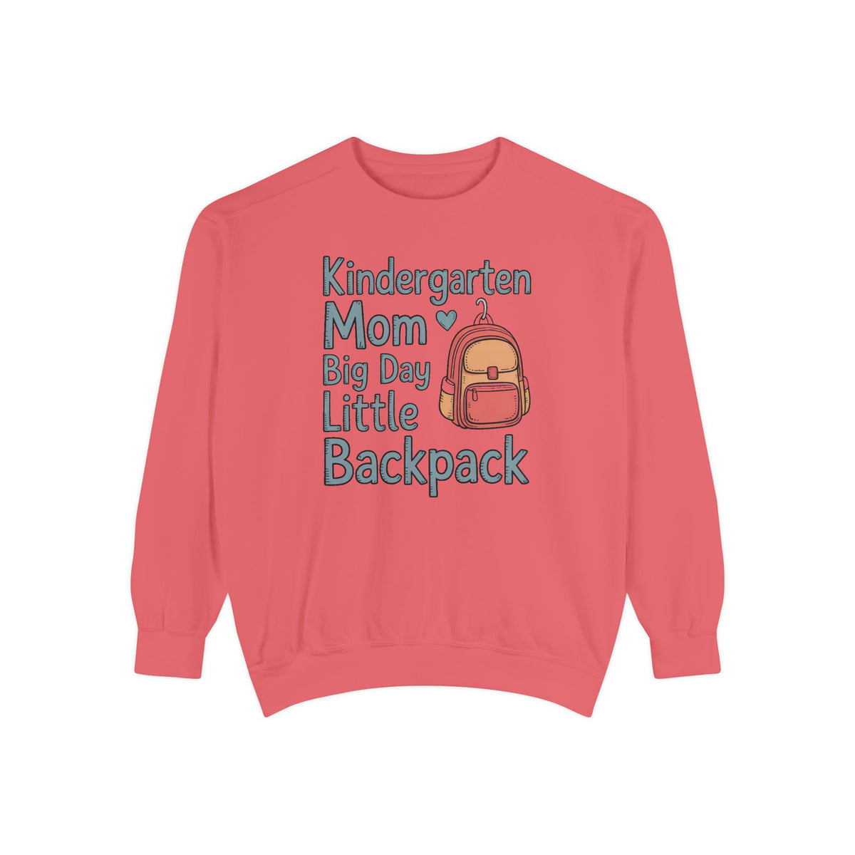 Kindergarten Mom Sweatshirt, Big Day Little Backpack Crewneck, Back To School Gift For Mom, First Day of Kindergarten Shirt, Mom Of Kinderg…