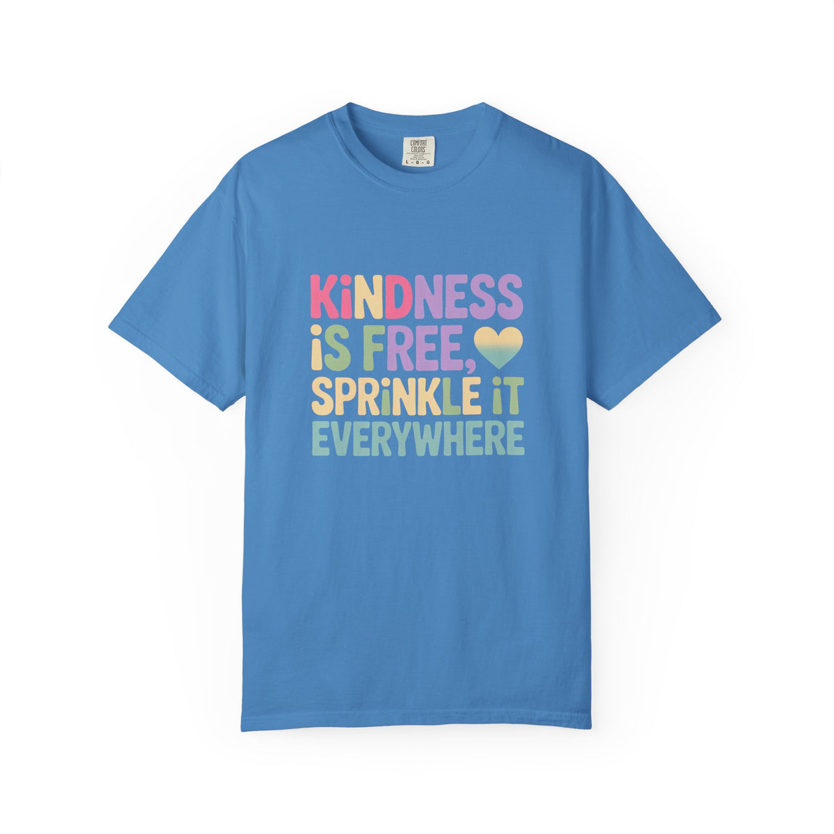Kindness Is Free Sprinkle It Everywhere Shirt, Positive Quote T-Shirt, Kindness Matters Tee, Motivational Gift for Teacher Friend