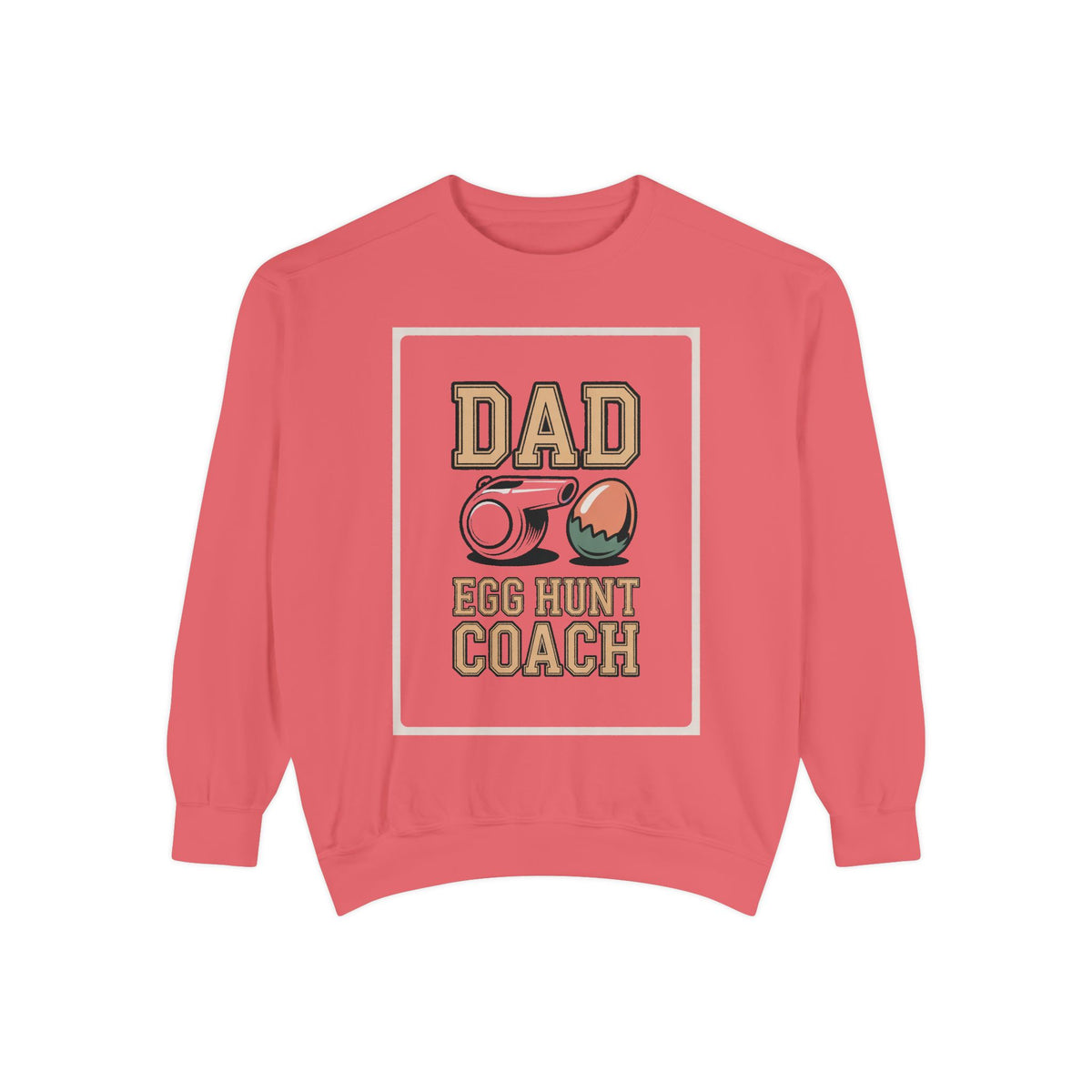 Dad Easter Sweatshirt, Egg Hunt Coach Shirt, Funny Easter Gift For Dad, Dad Easter Crewneck, Easter Sweatshirt For Him, Coach Dad Gift