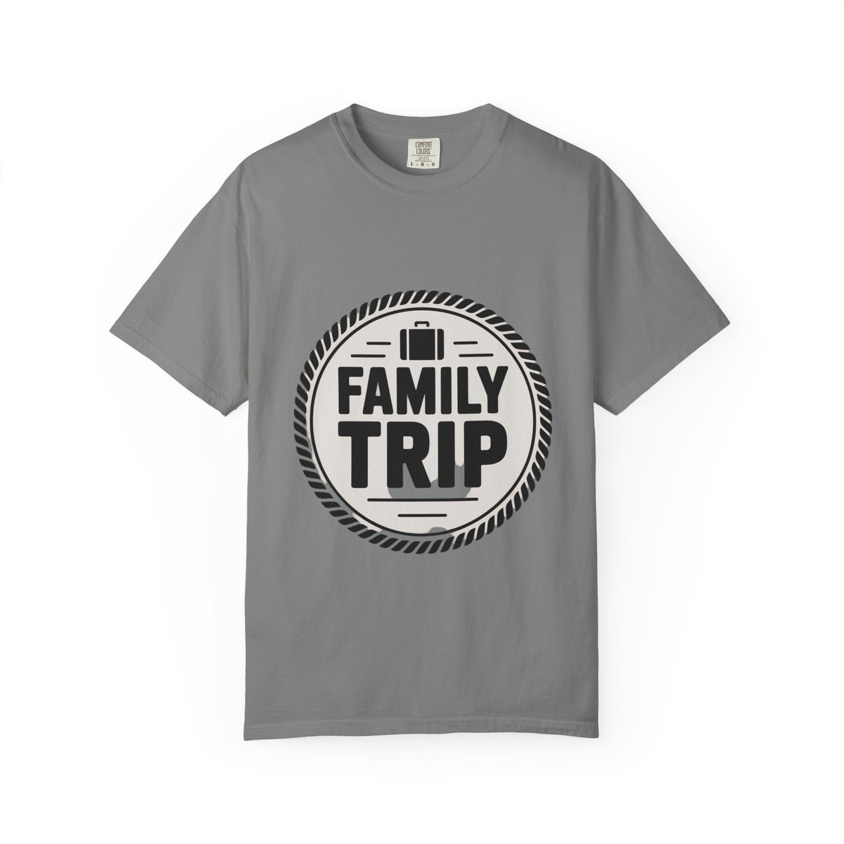 Coin Badge Family Trip T-Shirt