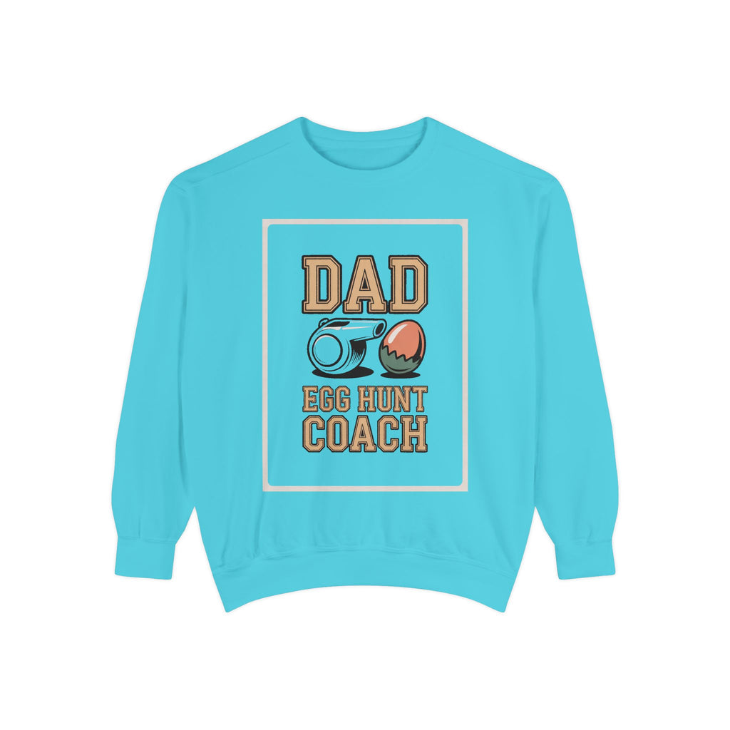Dad Easter Sweatshirt, Egg Hunt Coach Shirt, Funny Easter Gift For Dad, Dad Easter Crewneck, Easter Sweatshirt For Him, Coach Dad Gift