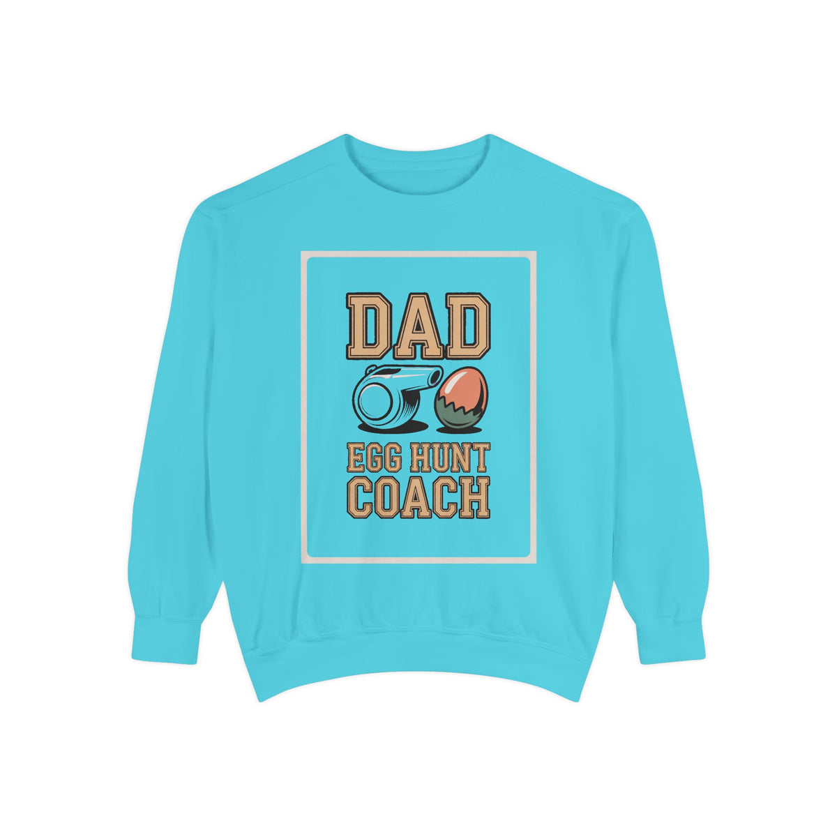 Dad Easter Sweatshirt, Egg Hunt Coach Shirt, Funny Easter Gift For Dad, Dad Easter Crewneck, Easter Sweatshirt For Him, Coach Dad Gift