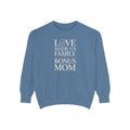 Bonus Mom Sweatshirt, Love Made Us Family Crewneck, Mother's Day Gift For Bonus Mom, Stepmom Gift, Blended Family Sweatshirt, Bonus Mom Gift