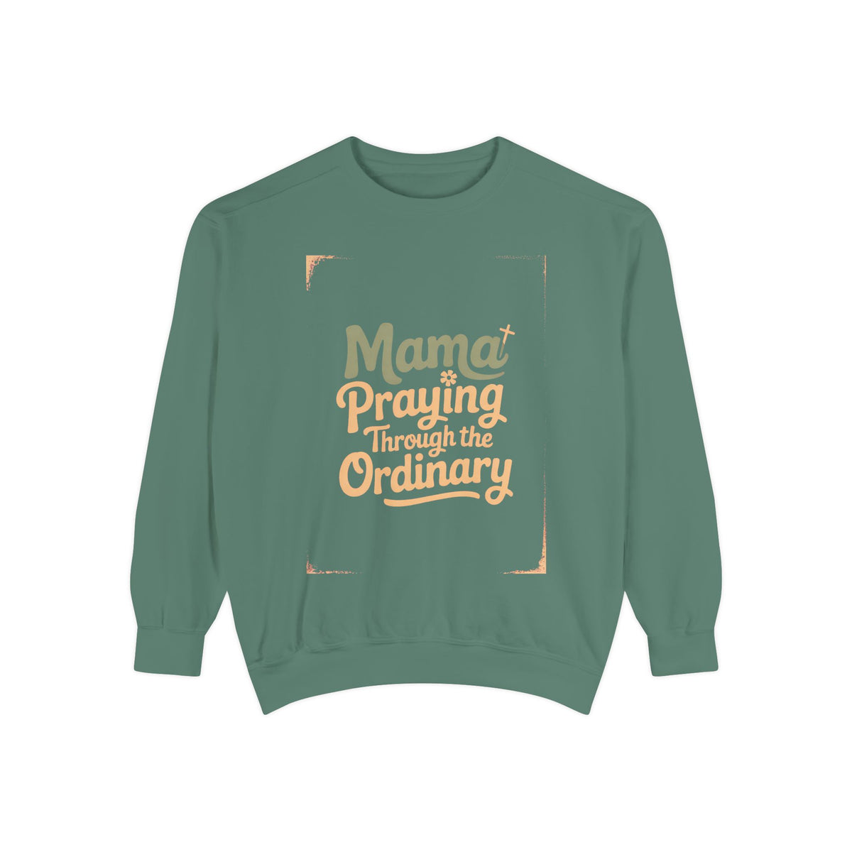 Christian Mom Sweatshirt, Praying Through The Ordinary Crewneck, Faith Based Gift For Mom, Mama Sweatshirt, Religious Mom Gift