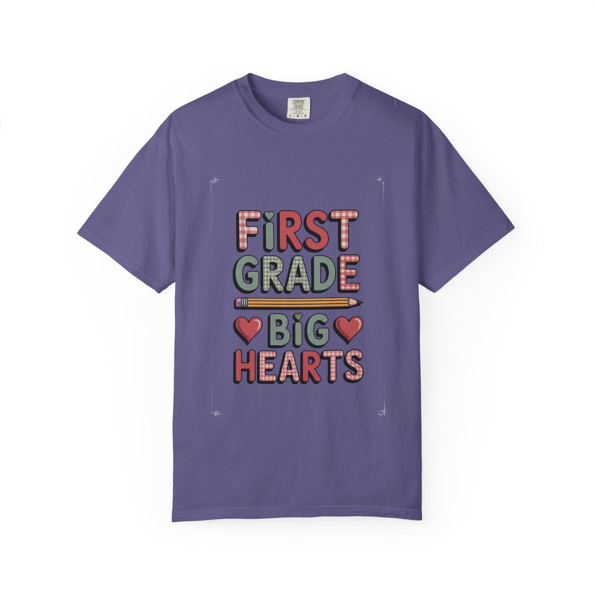 First Grade Teacher Shirt, Valentine's Day Gift For Teacher, Big Hearts Valentine Tee, First Grade Teacher Valentine Gift, Cute Teacher Shi…