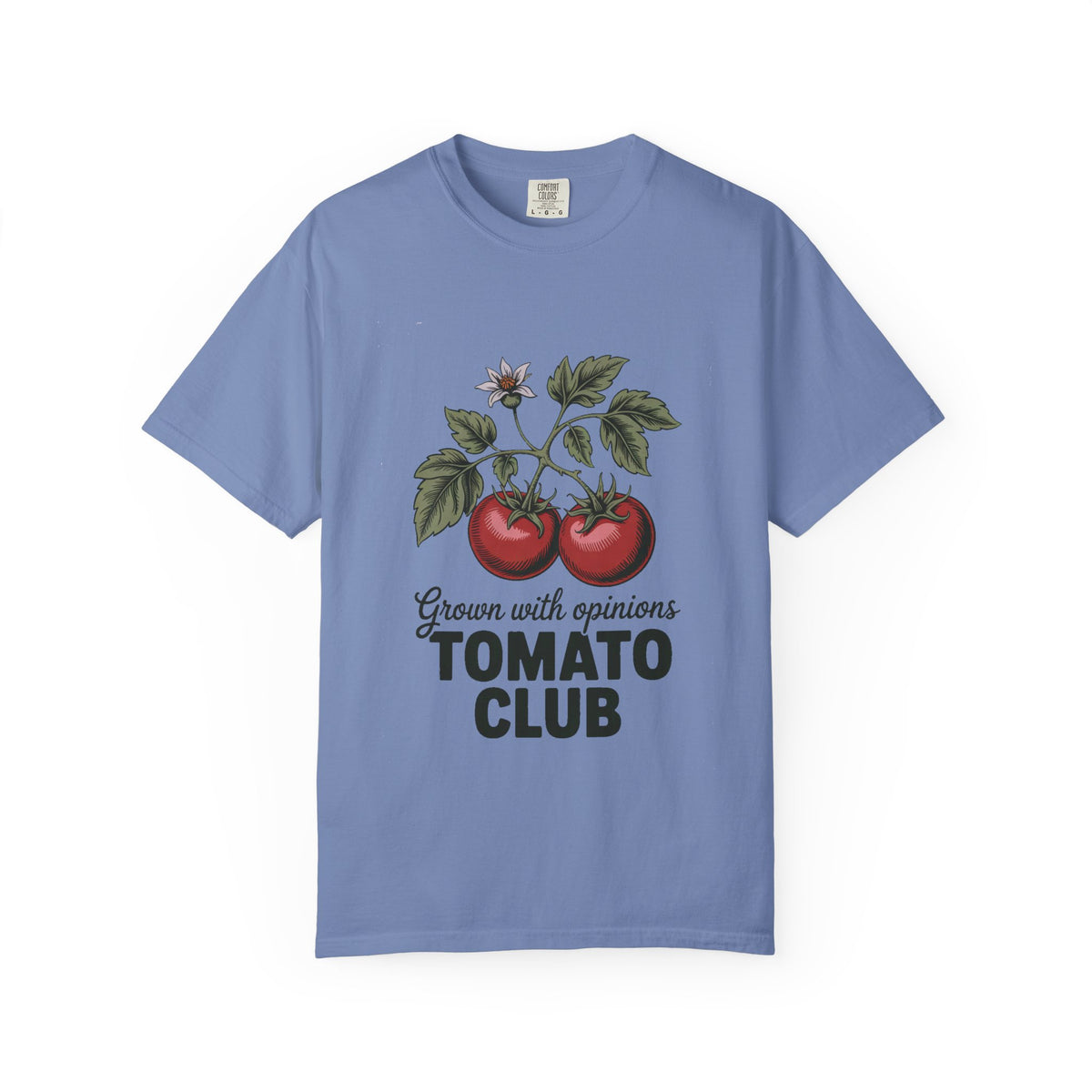 Gardener T-Shirt, Grown With Opinions Tomato Club, Funny Gardening Gift, Tomato Lover Tee, Vegetable Garden Shirt, Hobby Gift For Gardener