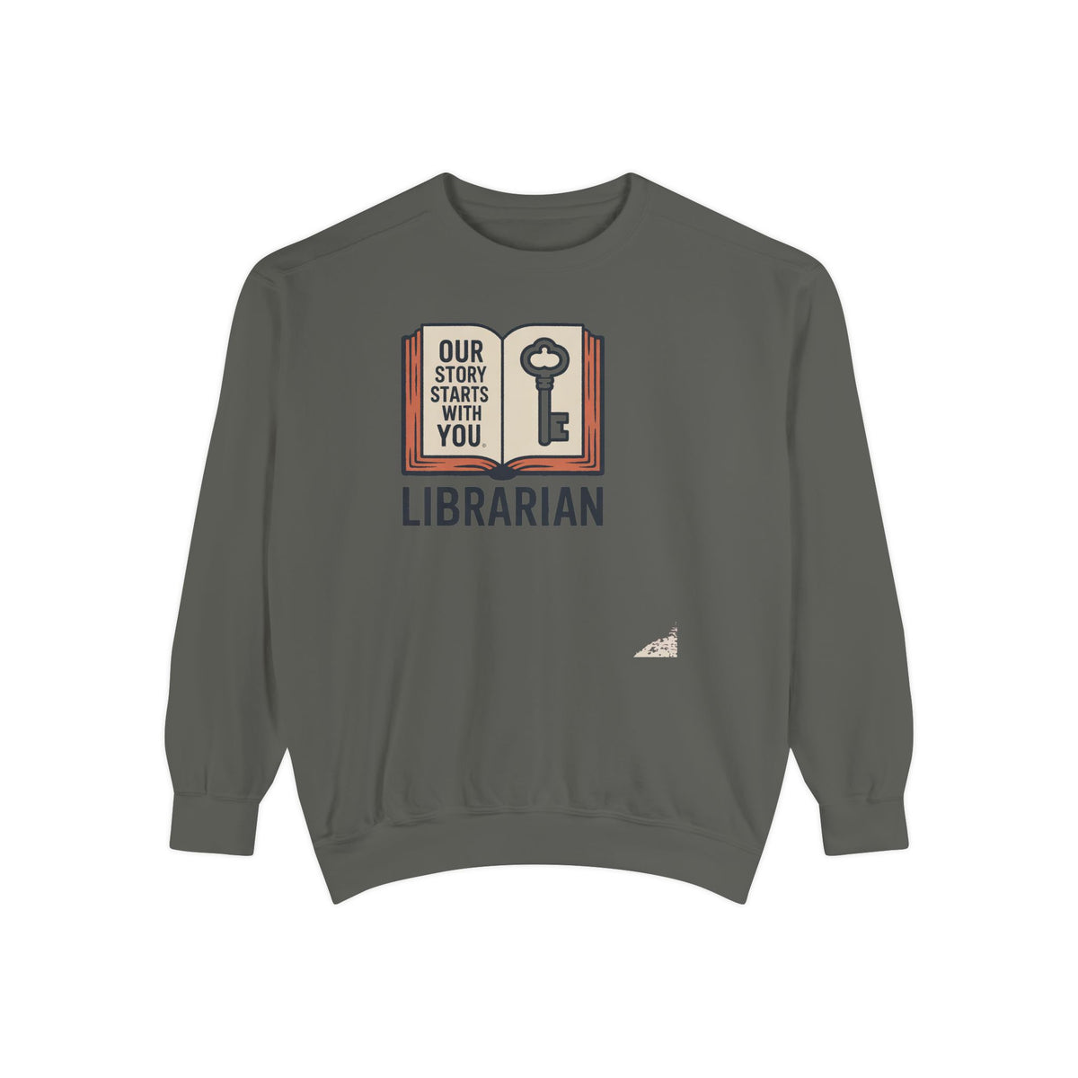 Librarian Sweatshirt, Our Story Starts With You, Teacher Appreciation Gift, School Librarian Crewneck, Librarian Appreciation Gift, Book Lo…