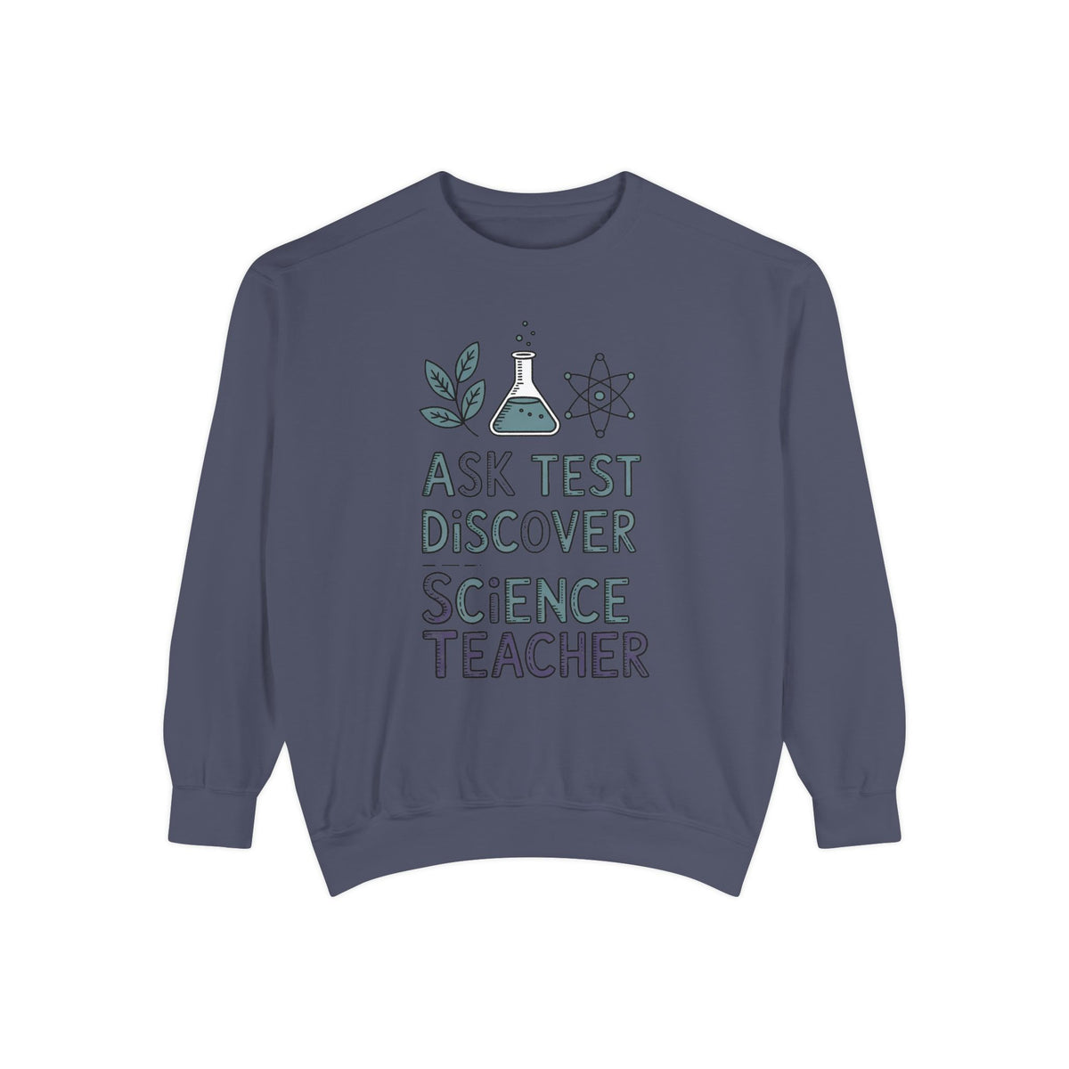 Science Teacher Sweatshirt, Ask Test Discover Crewneck, Science Teacher Retirement Gift, Professions Sweater, Science Teacher Appreciation…