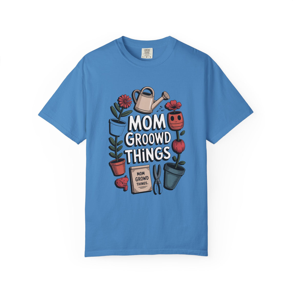Gardener Mom Shirt, Mom Grows Good Things Tee, Mother's Day Gift For Plant Mom, Gardening Mom Gift, Garden Lover Mom T-Shirt, Mothers Day T…