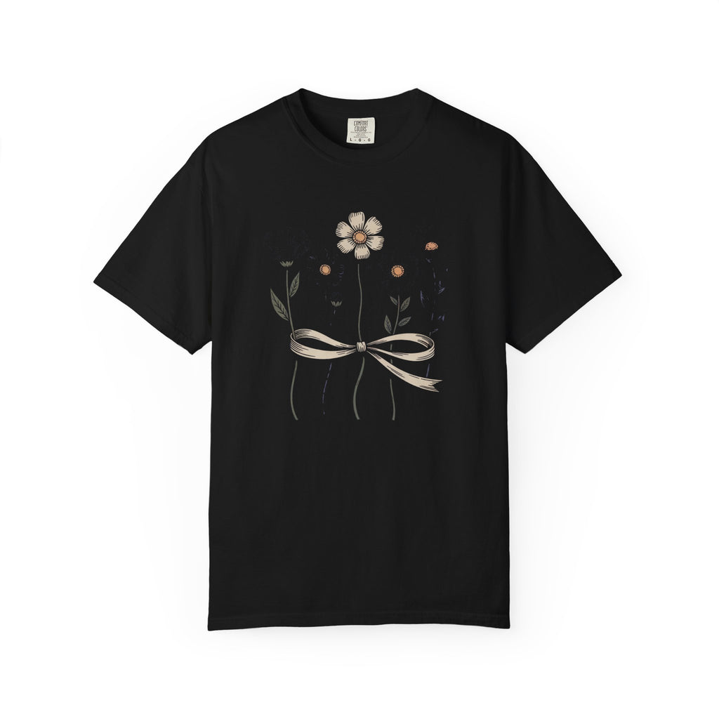 Flower Lover T-Shirt, Fourth of July Shirt, Patriotic Wildflower Tee, 4th of July Gift For Flower Lover, Americana Garden Shirt, Independen…
