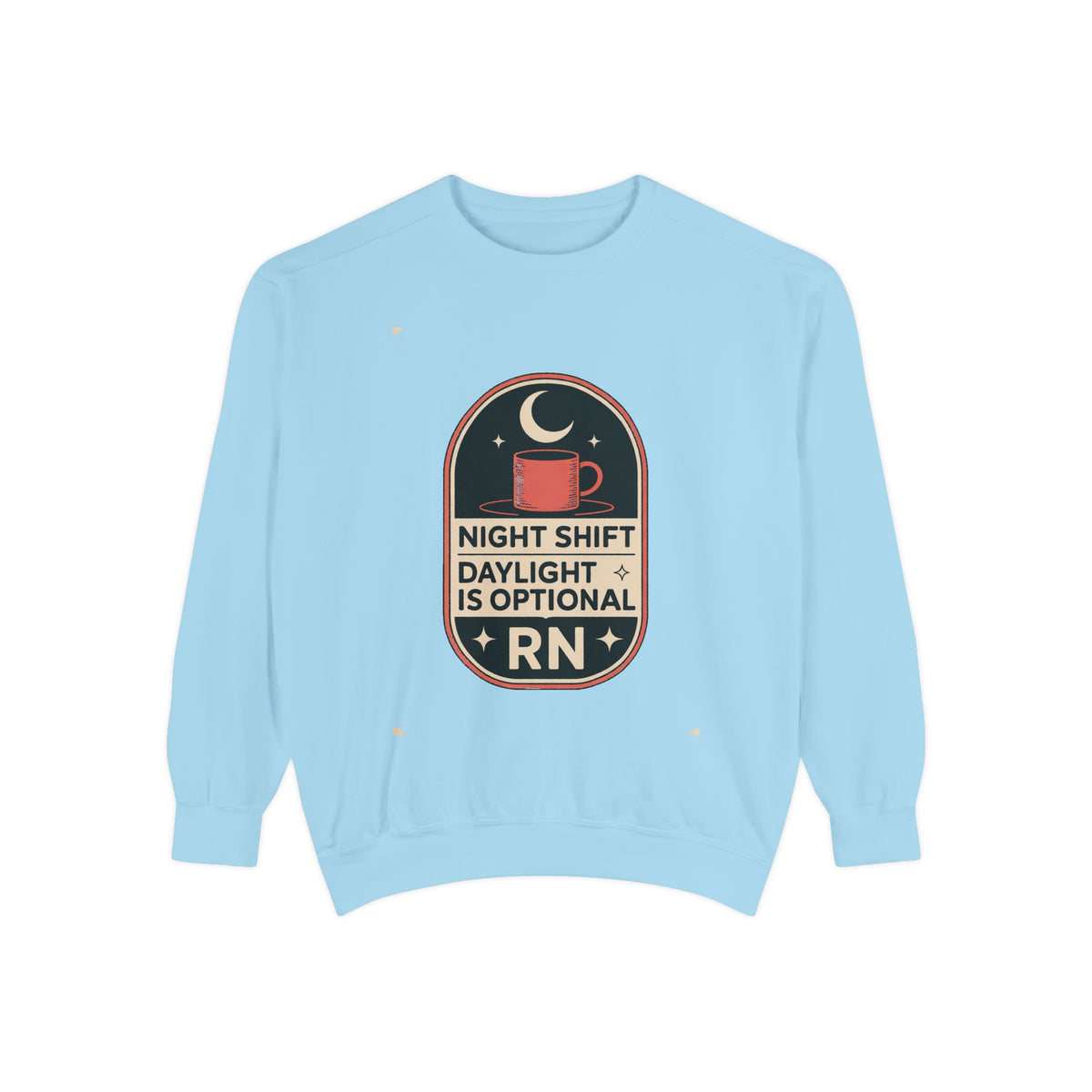 Night Shift Nurse Sweatshirt, RN Gift, Daylight Is Optional Crewneck, Funny Nurse Sweatshirt, Night Shift Nurse Gift, Role Based Nurse Humo…