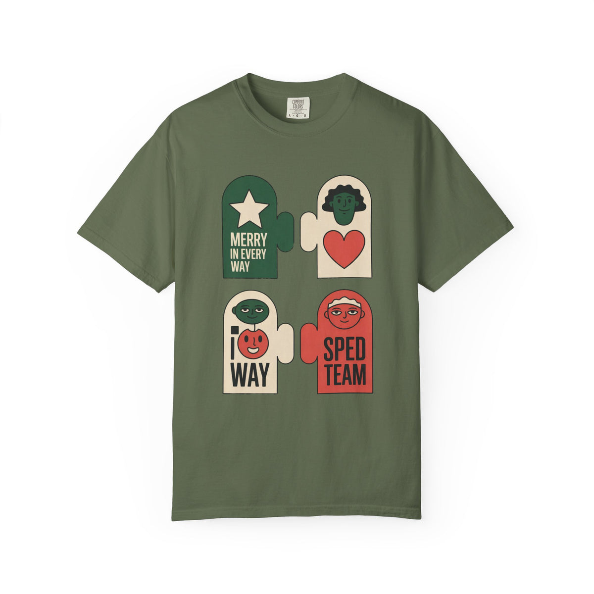 SPED Team Christmas Shirt, Merry In Every Way Tee, Special Education Christmas Crew Gift, Sped Teacher Holiday Shirt, Christmas Profession…
