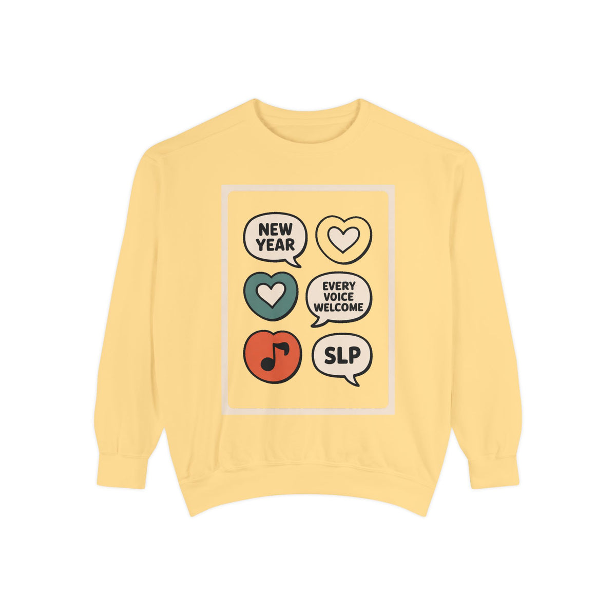 SLP Sweatshirt, Back to School Gift For Speech Language Pathologist, Every Voice Welcome Crewneck, New Year New Caseload Tee, SLP Appreciat…