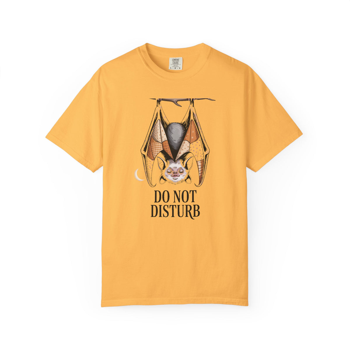 Do Not Disturb Bat Shirt, Funny Halloween T-Shirt, Sleepy Bat Vintage Tee, Spooky Season Gift, Cute Bat Lover Shirt
