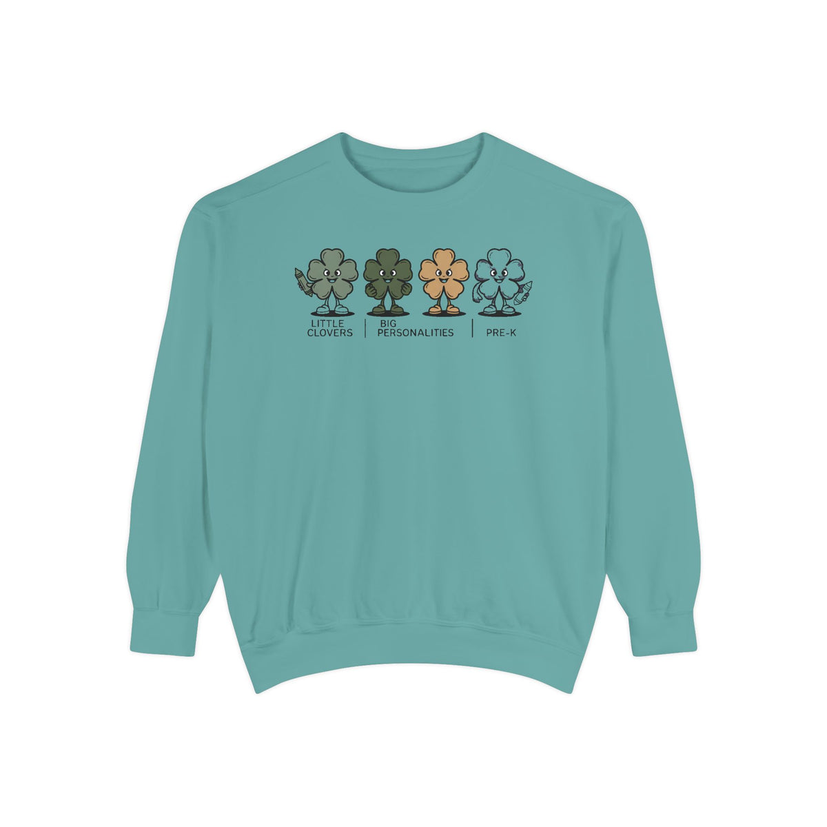 Pre-K Teacher Sweatshirt, St Patrick's Day Gift For Preschool Teacher, Little Clovers Crewneck, Lucky Teacher Shirt, Preschool Teacher Appr…