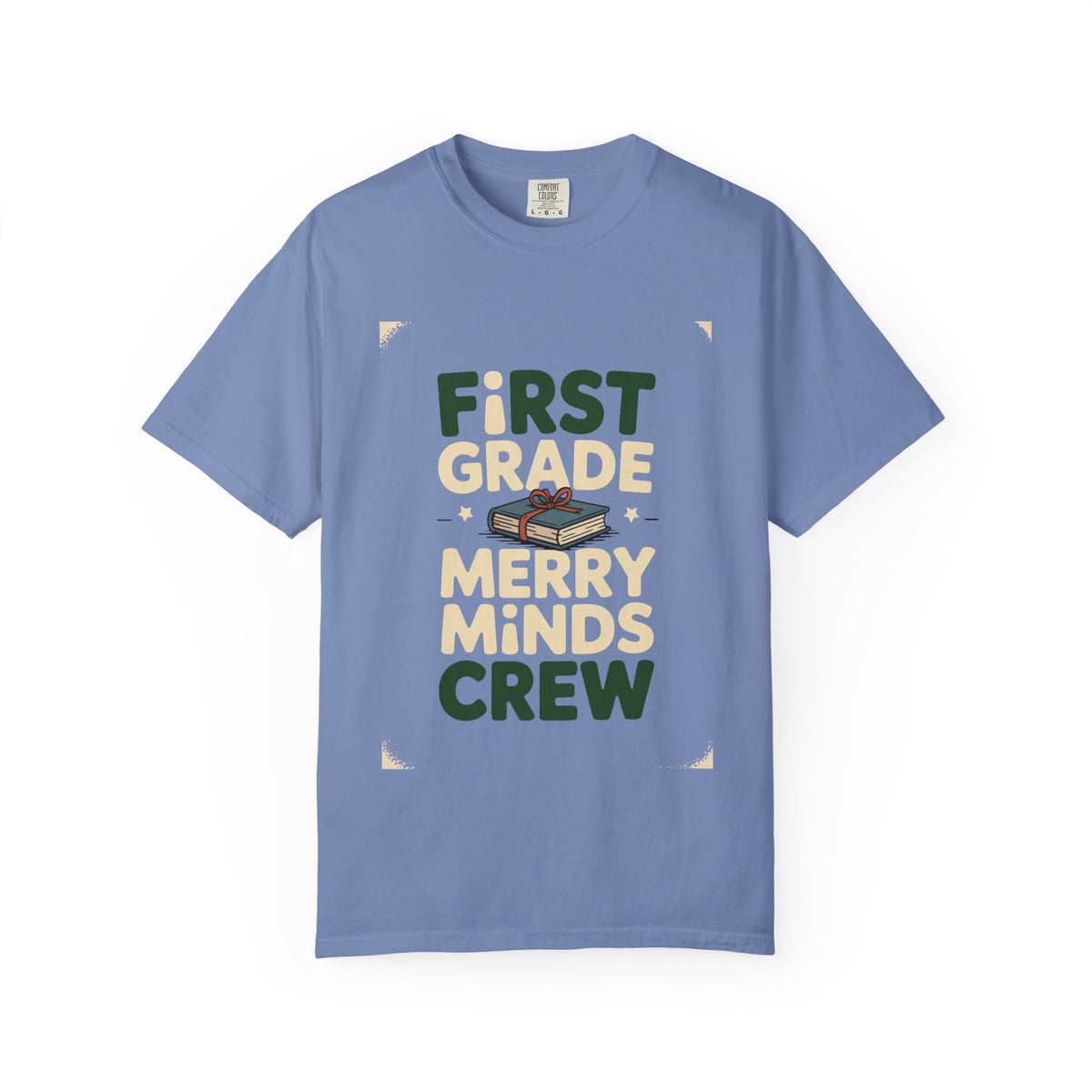 First Grade Teacher Shirt, Merry Minds Crew Tee, Christmas Teacher Gift, Holiday Teacher Squad Shirt, First Grade Christmas Group Tee, Teac…