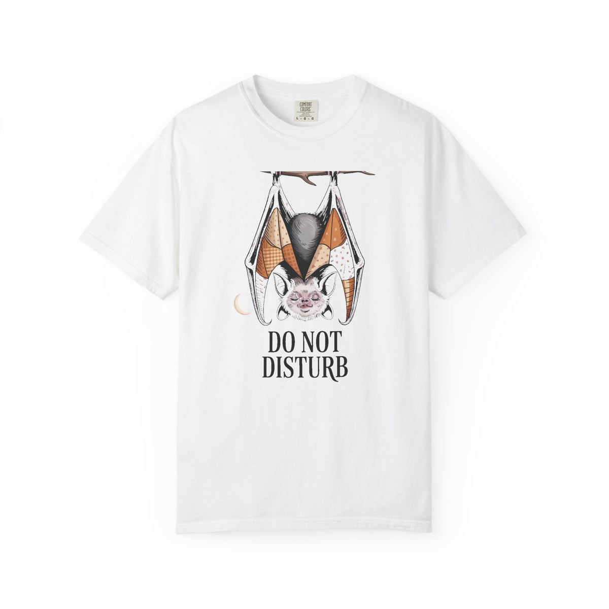 Do Not Disturb Bat Shirt, Funny Halloween T-Shirt, Sleepy Bat Vintage Tee, Spooky Season Gift, Cute Bat Lover Shirt