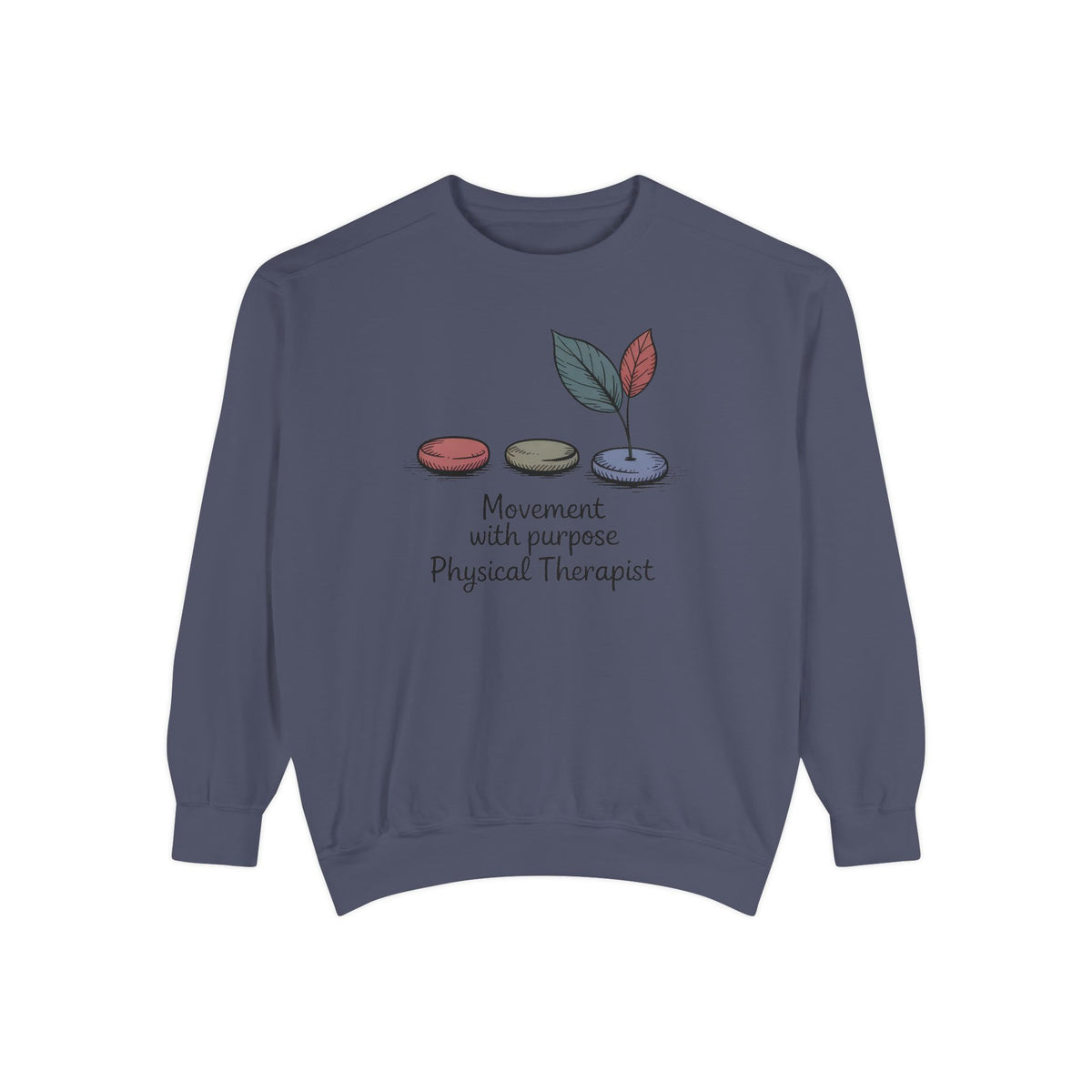 Physical Therapist Sweatshirt, Movement With Purpose Gift, PT Retirement Gift, Physical Therapy Grad Crewneck, PT Appreciation Gift