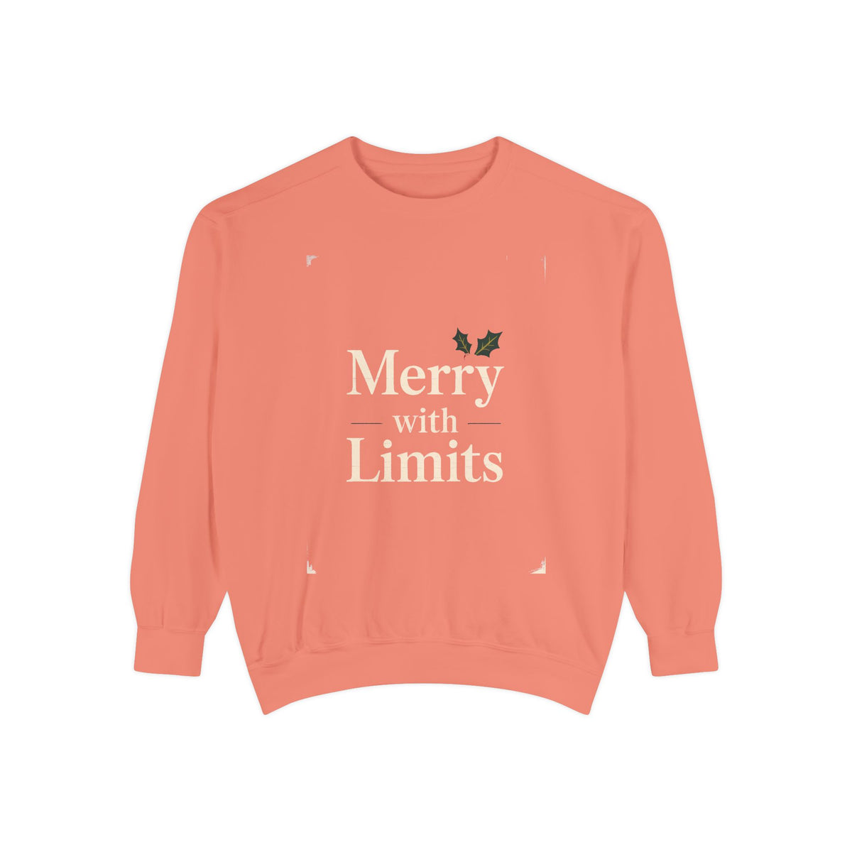 Busy Adult Christmas Sweatshirt, Merry With Limits Crewneck, Funny Christmas Gift For Tired Adults, Sarcastic Holiday Sweater, Dry Humor Xm…