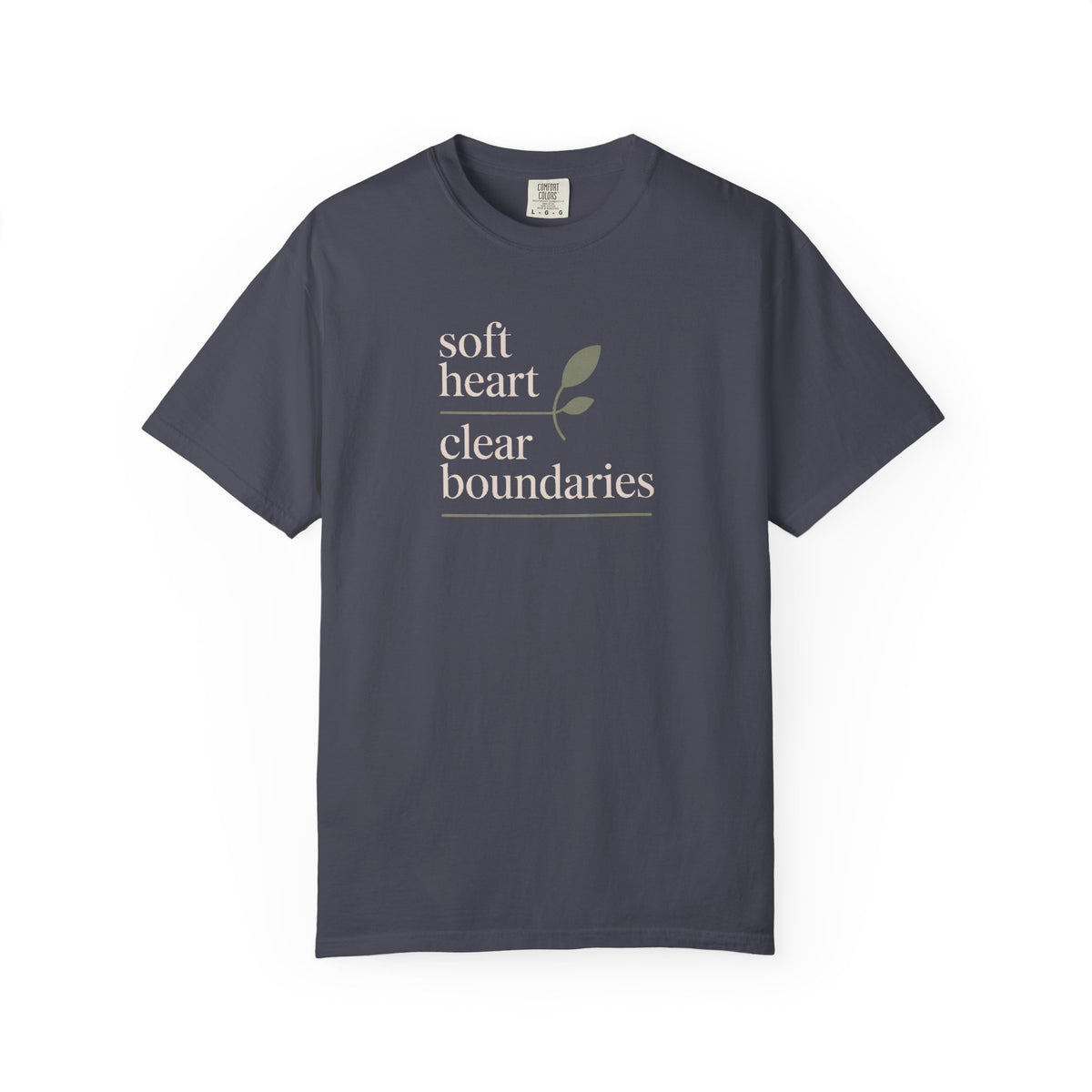 Soft Heart Clear Boundaries Shirt, Gift For Her, Faith Based Tee, Positive Message Shirt For Women, Self Love Gift, Inspirational Tee