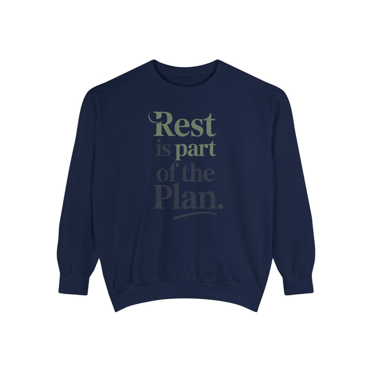 Mental Health Self Care Sweatshirt, Rest Is Part Of The Plan, Mental Health Awareness Gift, Self Care Crewneck, Therapy Support Sweatshirt