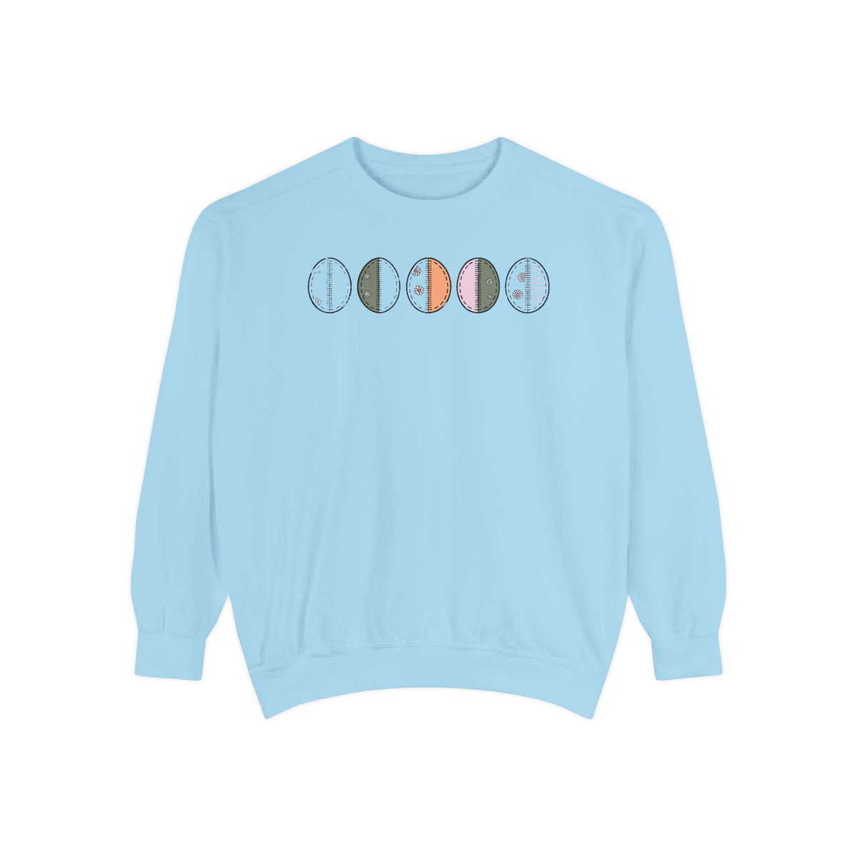 Quilter Easter Sweatshirt, Patchwork Egg Gift For Quilting Lover, Easter Quilt Crewneck, Cute Easter Gift For Quilter, Spring Sweatshirt