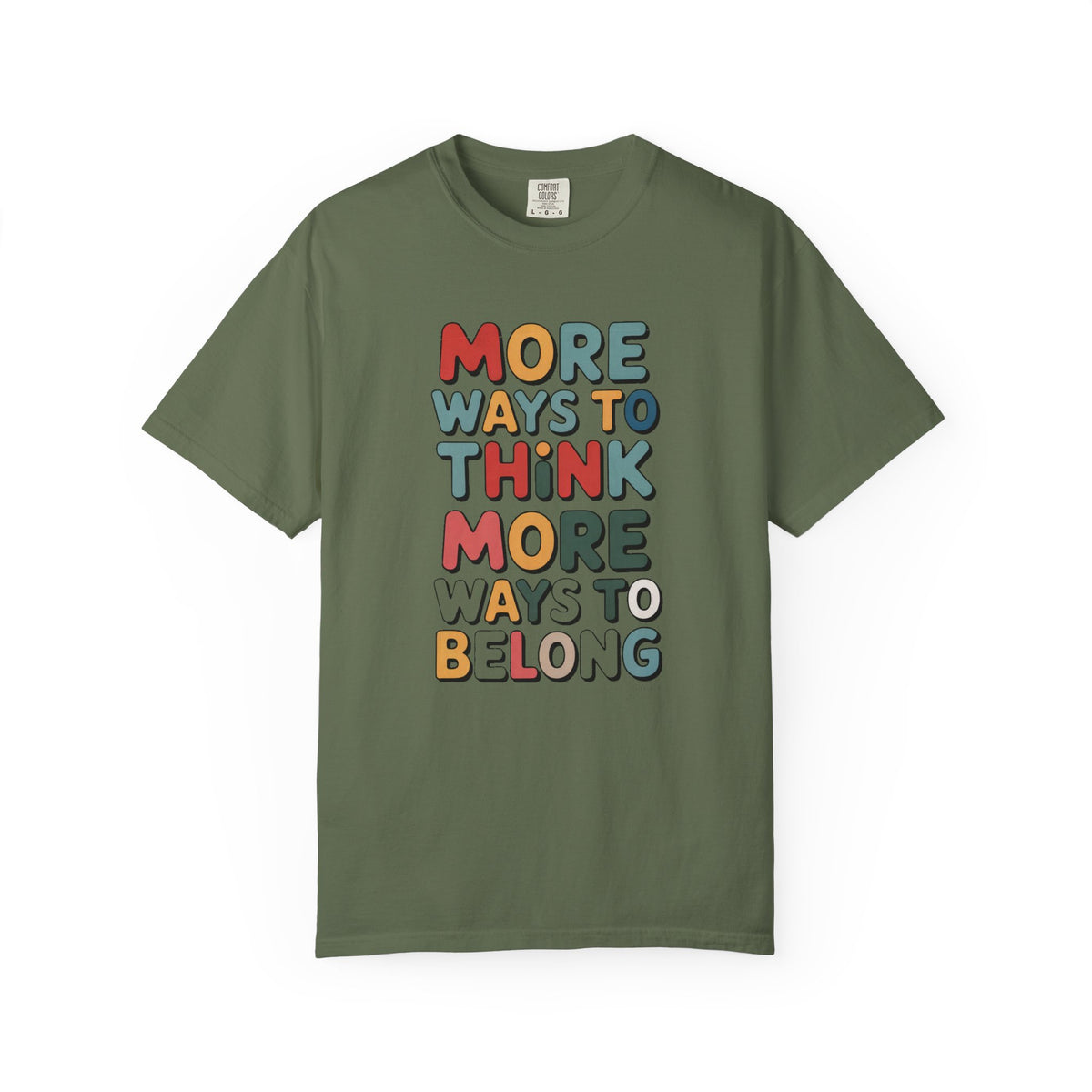 Autism Acceptance Shirt, Neurodiversity Gift, More Ways To Think Tee, Autism Awareness Shirt, Infinity Loop Support Shirt, Neurodivergent P…