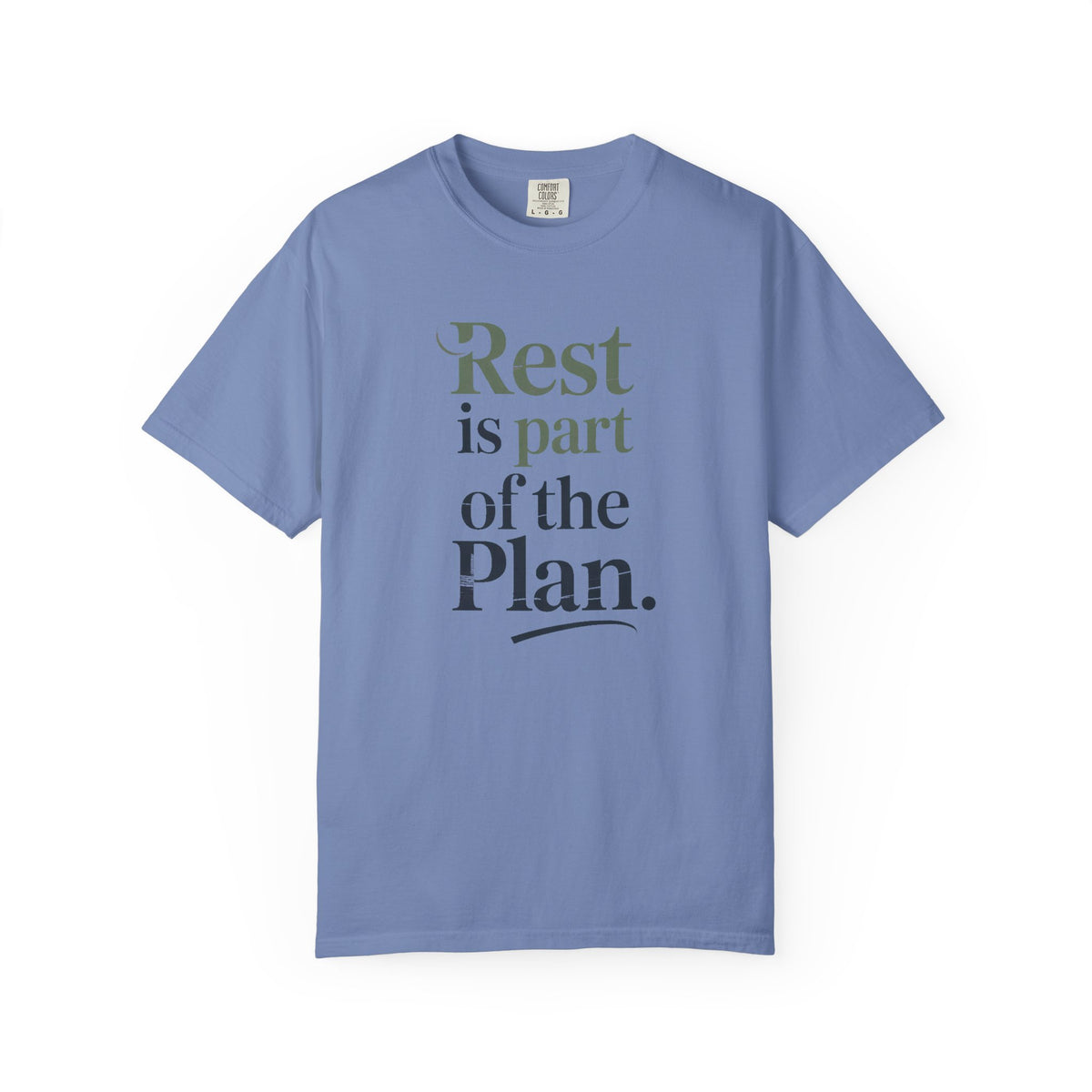 Mental Health Self Care Shirt, Rest Is Part Of The Plan Tee, Mental Health Awareness Gift, Therapy Support Shirt, Calm Self Care Tee