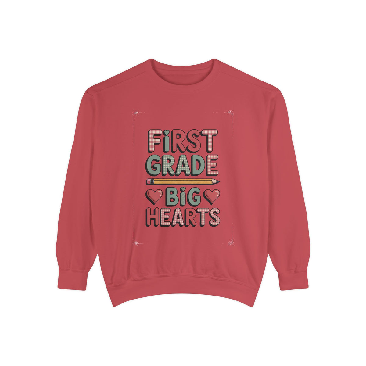 First Grade Teacher Sweatshirt, Big Hearts Valentine's Day Shirt, 1st Grade Teacher Valentine Gift, Teacher Appreciation Crewneck, Cute Val…