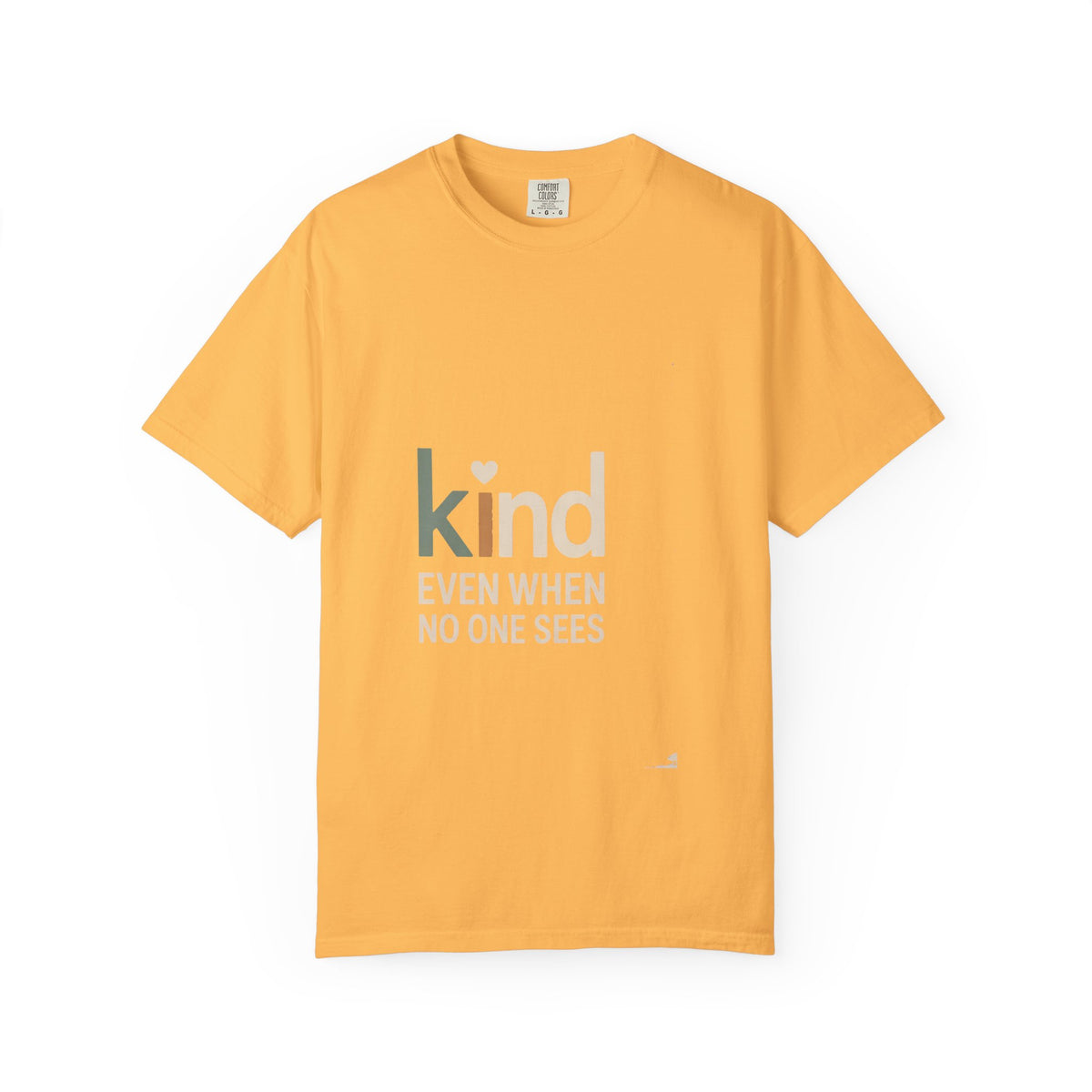 Be Kind Shirt, Kindness Gift For Her, Faith Based T-Shirt, Inspirational Christian Tee, Positive Message Shirt, Kind Even When No One Sees…