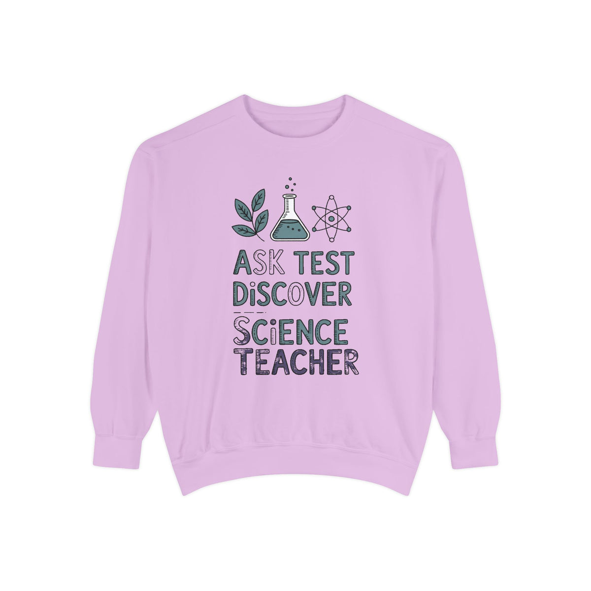 Science Teacher Sweatshirt, Ask Test Discover Crewneck, Science Teacher Retirement Gift, Professions Sweater, Science Teacher Appreciation…