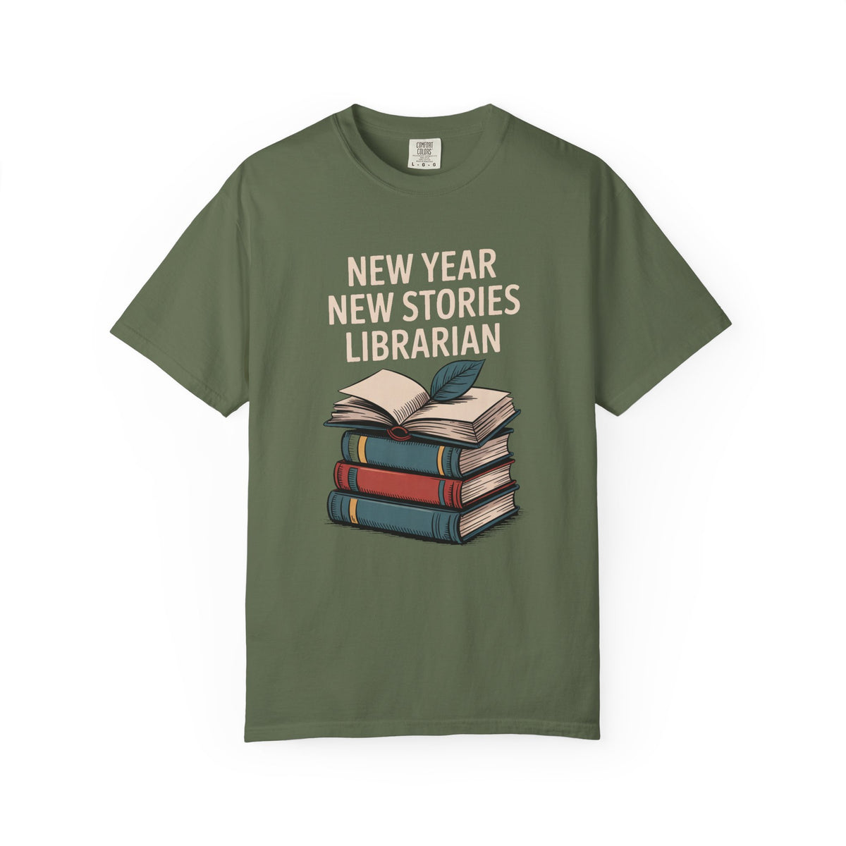 Librarian Shirt, New Year New Stories, Back To School Gift For Librarian, Library Teacher Tee, Librarian Appreciation Shirt, School Library…