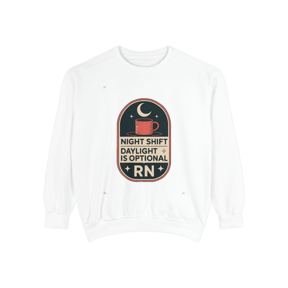 Night Shift Nurse Sweatshirt, RN Gift, Daylight Is Optional Crewneck, Funny Nurse Sweatshirt, Night Shift Nurse Gift, Role Based Nurse Humo…