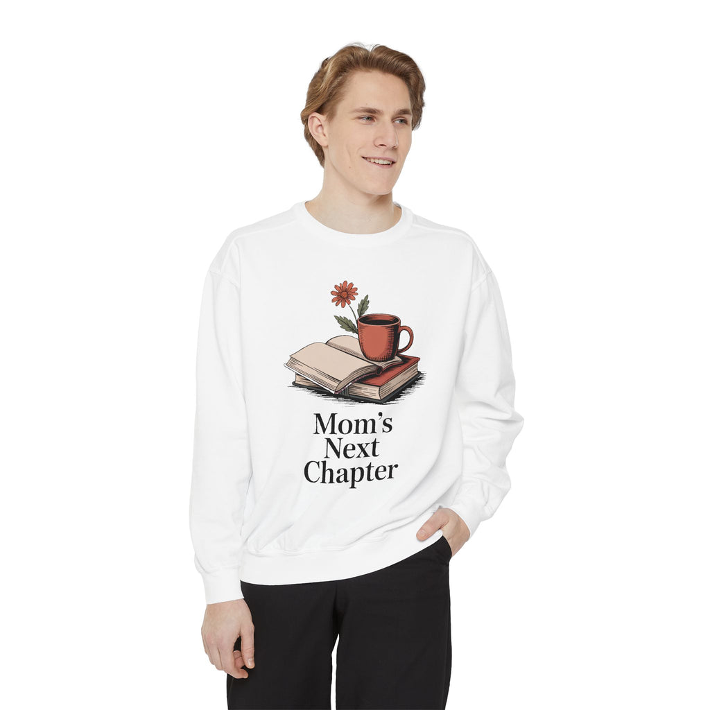 Book Lover Mom Sweatshirt, Mom's Next Chapter Gift, Mothers Day Gift For Reading Mom, Bookish Mom Crewneck, Gift For Book Mom