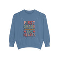 First Grade Teacher Sweatshirt, Big Hearts Valentine's Day Shirt, 1st Grade Teacher Valentine Gift, Teacher Appreciation Crewneck, Cute Val…