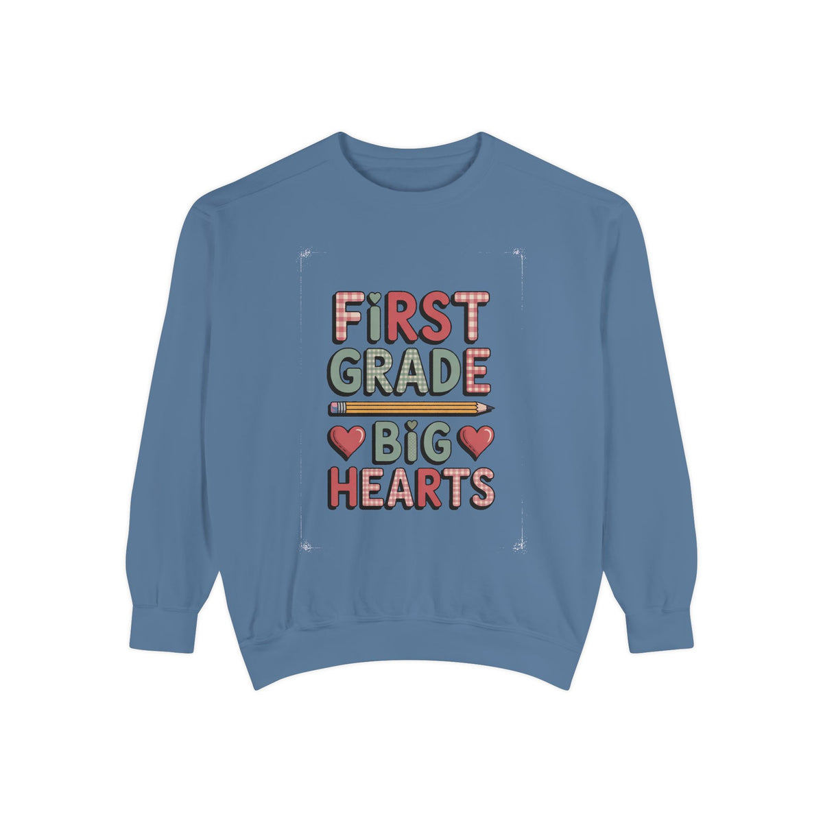 First Grade Teacher Sweatshirt, Big Hearts Valentine's Day Shirt, 1st Grade Teacher Valentine Gift, Teacher Appreciation Crewneck, Cute Val…