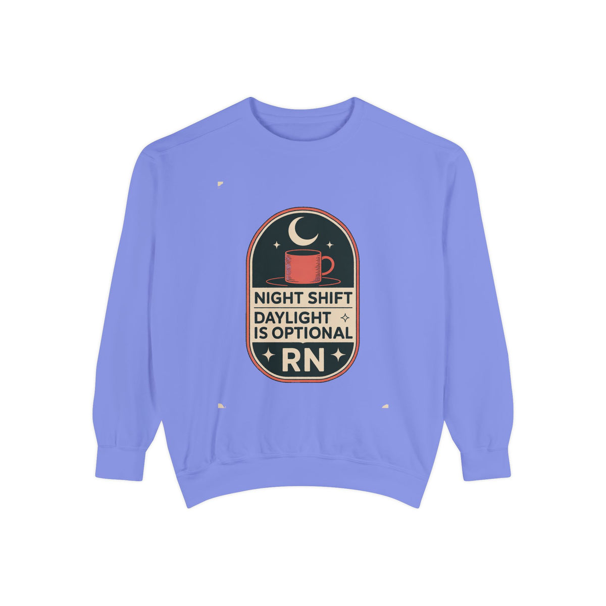 Night Shift Nurse Sweatshirt, RN Gift, Daylight Is Optional Crewneck, Funny Nurse Sweatshirt, Night Shift Nurse Gift, Role Based Nurse Humo…