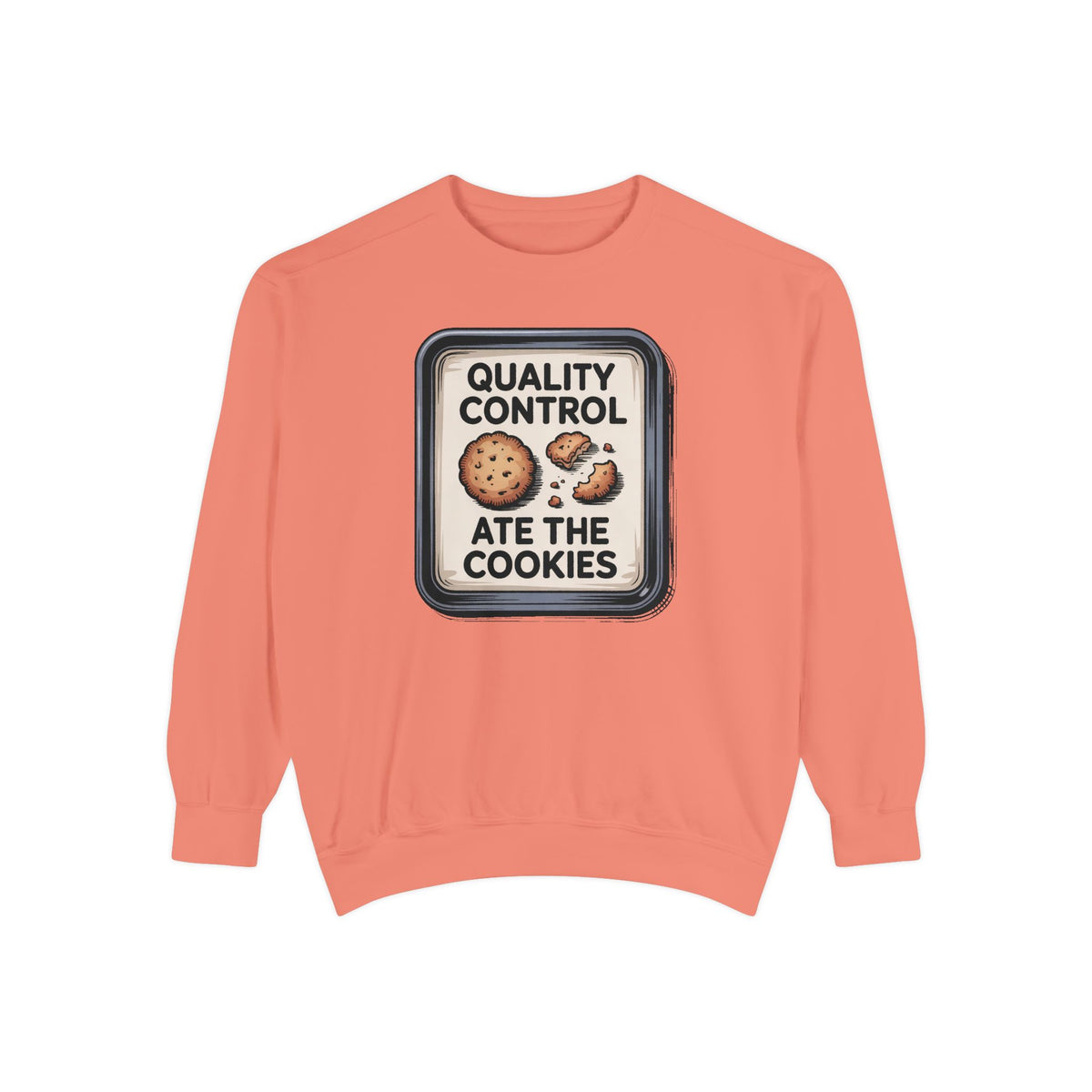 Baker Christmas Sweatshirt, Quality Control Ate The Cookies, Funny Christmas Gift For Baker, Holiday Cookie Crewneck, Funny Baking Tee
